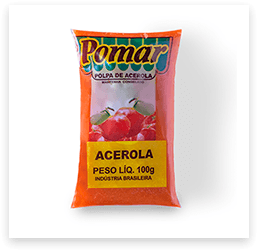 Polpa de Acerola Pomar 10 UND - Fruta Plus